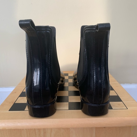 INC International Concepts black rain boots - Picture 4 of 7